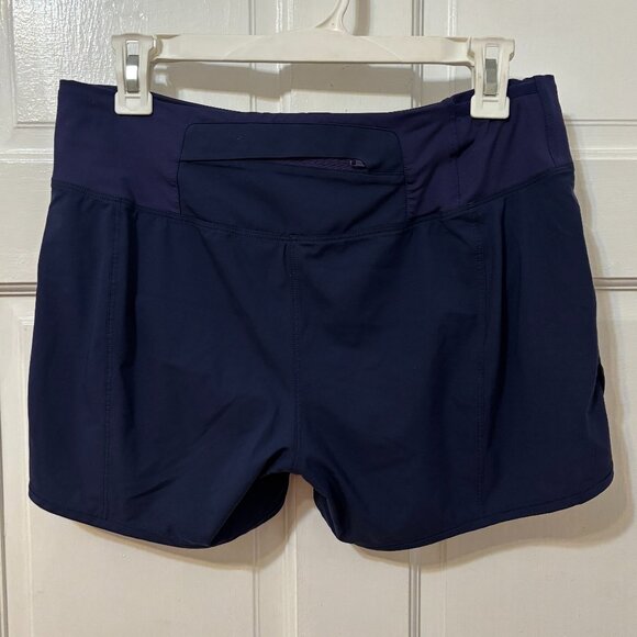 Arcteryx Lyra Shorts Women's Purple Lined Lining Drawstring Hike Running Small S - Picture 3 of 5